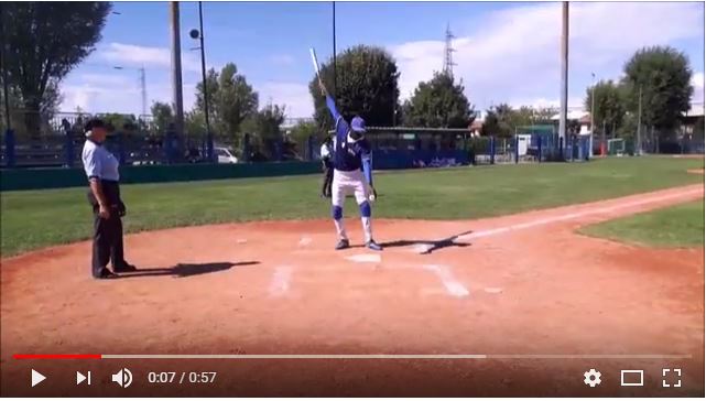 Breve video dell' Homerun Derby 2017 disputatosi presso il campo Plebiscito di Padova